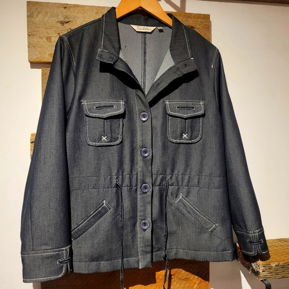Tradition Light Weight Jeans Look Jacket - Picture 1 of 4